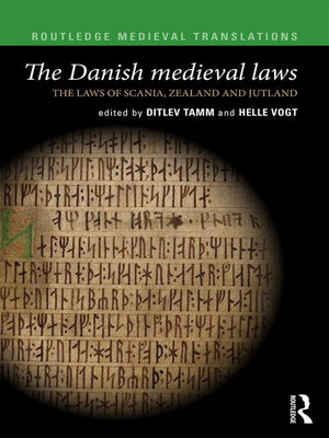 cover image of The Danish Medieval Laws